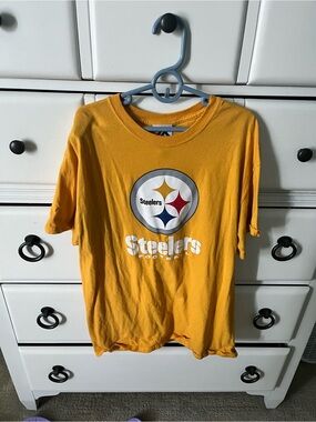 Majestic Gold Pittsburgh Logo Tee